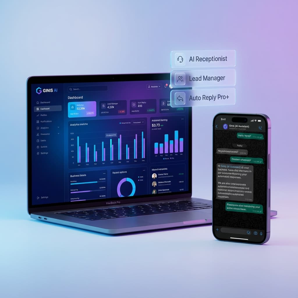 Ginis AI Platform Mockup